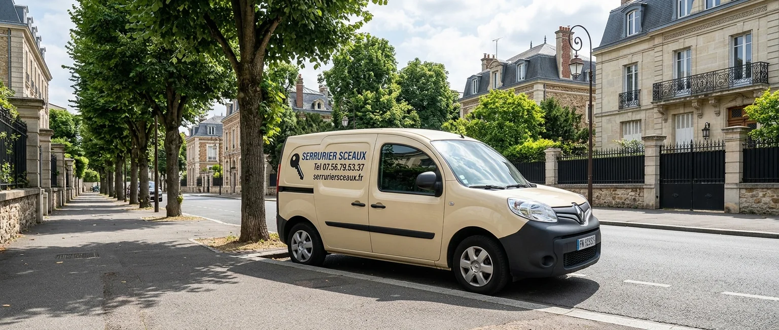 Camion Serrurier Sceaux